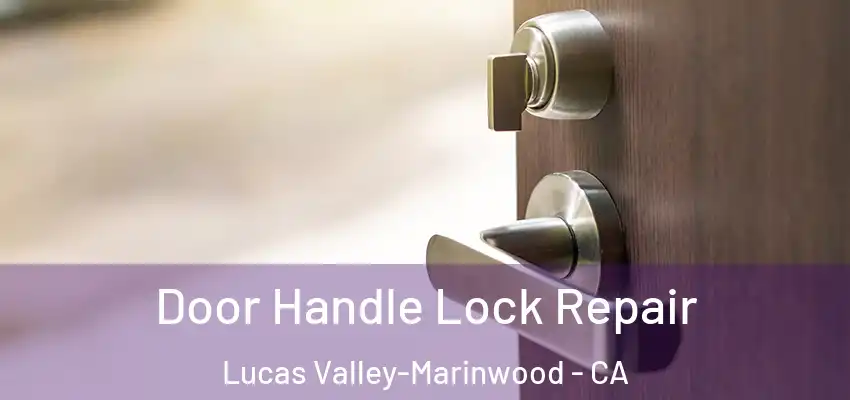 Door Handle Lock Repair Lucas Valley-Marinwood - CA