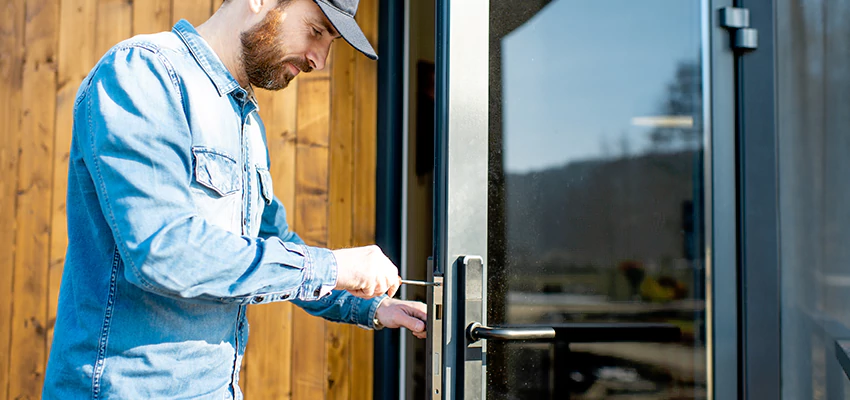 Frameless Glass Storefront Door Locks Replacement in Lucas Valley-Marinwood, CA